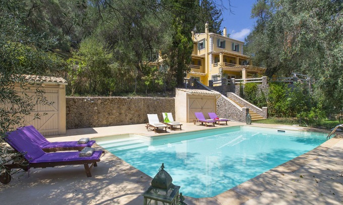 Limni Casa | TITANIA-Luxurious Holidays by the Pool at IL Giardino Segreto Di Prospero