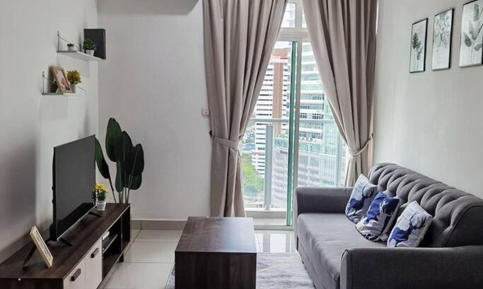 Titiwangsa Sentral Apartamento | Titiwangsa 6PX near monorail PWTC Infinity pool