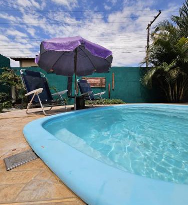 Rio Vermelho Norte Casa | Toca da Suzara Suíte 3 até 3 pessoas Piscina Rio e Mar num só lugar
