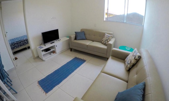 Tombo Apartamento | Tombo/Guarujá Pé na Areia