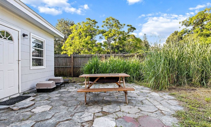 Crescent Lake Apartamento | Top-Floor Lookout: Bright, Pet-Friendly 1BR with King Bd and Full-Size Sofa Bd