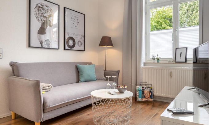 Bad Oeynhausen Apartamento | TOP-Lage, 400 m bis GOP, Bali-Therme und Kurpark - HDZ - Parkplatz
