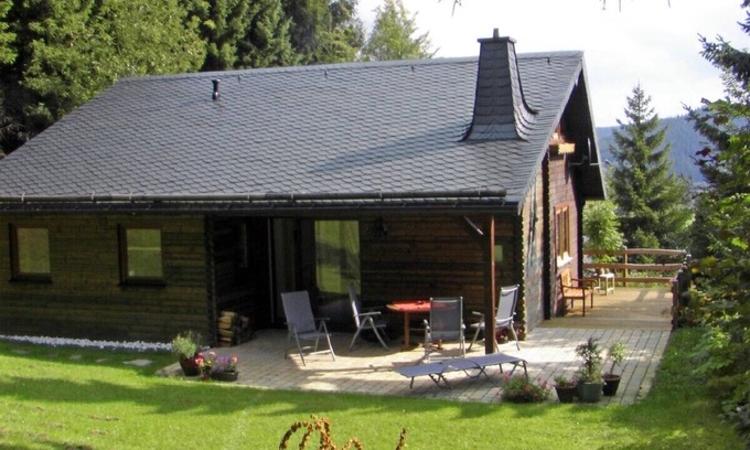Ortsmitte Chalet De Esquí | Ubicación privilegiada Willingen con un panorama fantástico directamente en la pista de esquí / borde del bosque