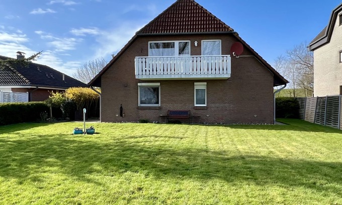 Hedwigenkoog Condominio | Apartment suitable for seniors in beautiful Stinteck near Büsum