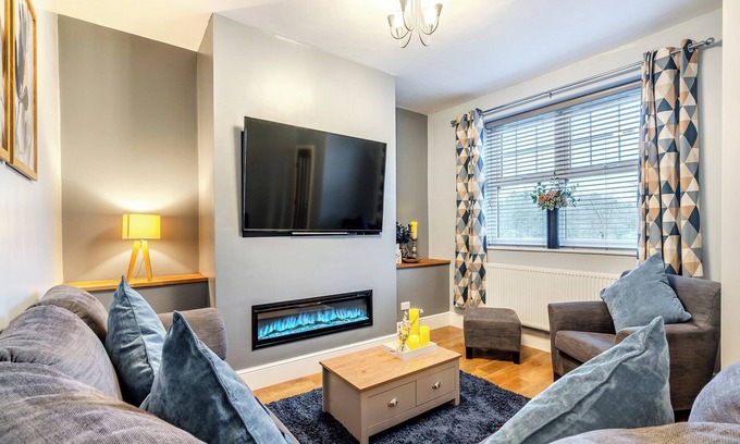 Durham Cabaña | Alojamiento de 2 habitaciones en Cornsay Colliery, Lanchester, Durham