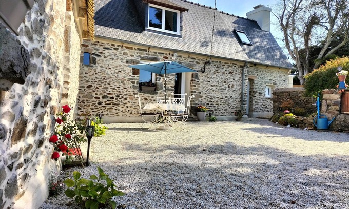 Lezardrieux Cabaña | Totally renovated breton house 2 km from the beaches of lézardrieux