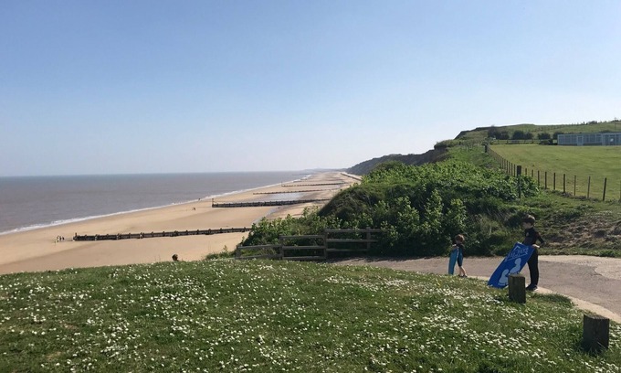 Mundesley Casa | Tower House: galardonada casa familiar, a 100 yardas de la playa Sandy Blue Flag