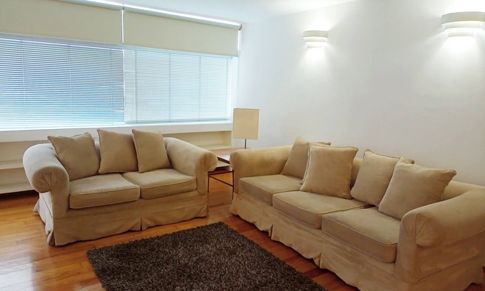 Coyoacán Apartamento | Town House 2 in San Ángel 2BR/3BA 1 Queen 2 Twin 1 Sofa bed double