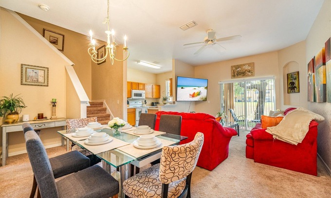 Highgate Park Casa | Townhome w/ balcony in Regal Palms Resort