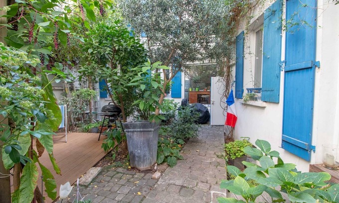 Quartier de Javel Casa | Townhouse with private garden
