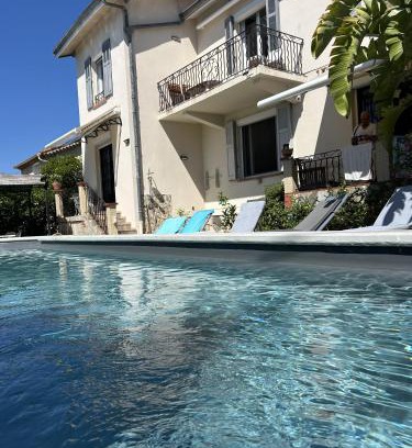 Antibes Apartamento | Très beau Studio lumineux dans Villa avec piscine