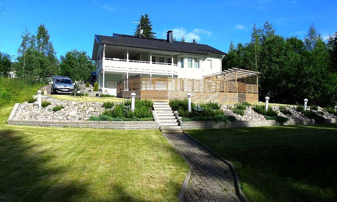 Hollola Casa | Casa tradicional finlandesa con hermosas vistas.