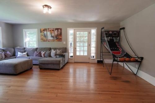 Balsam Grove Casa | Trail-Ready Retreat near Waterfalls w/Hot Tub