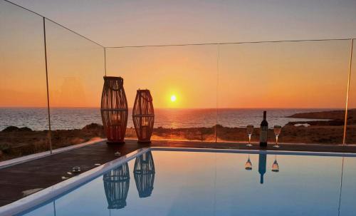 Finiki Casa | Tramonto Luxury Villa No1- Breathtaking sunset view