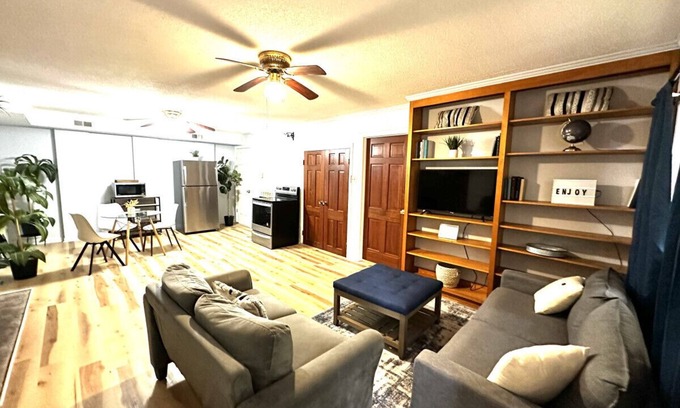 Gastonia Apartamento | Tranquil 1-Bed Apt Private