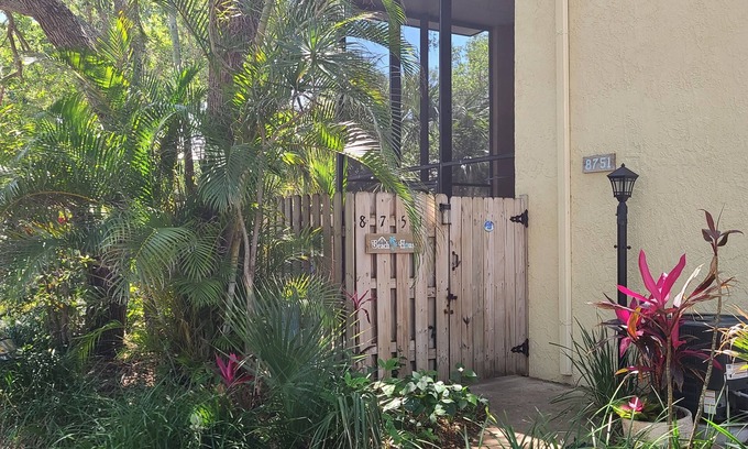 Ocean Woods Casa | Tranquil 2 Bd, 2BA Tropical Getaway just steps from the Beach on the Space Coast