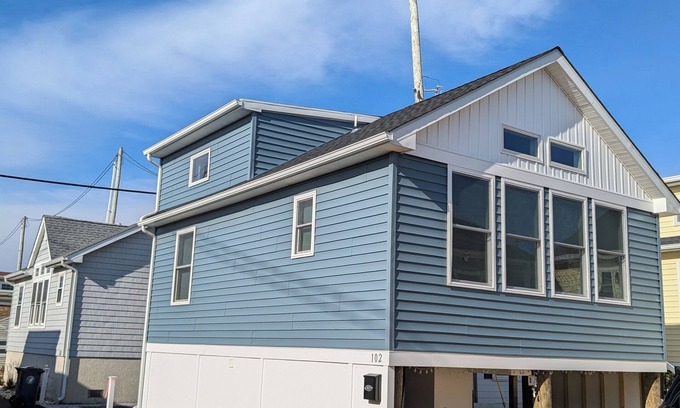 Ocean Beach III Casa | Tranquil 2-bedroom bungalow in OB2 Lavallette with AC, WiFi