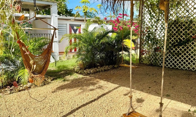 Aguadilla Casa | Tranquil Garden Retreat with Fruit Trees Near Aguadilla’s Most Popular Beaches
