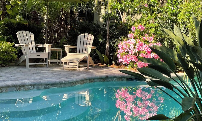 St. Augustine Apartamento | Tranquil Guest Suite in Paradise with Private Pool Walking Distance to Town
