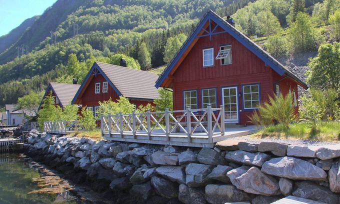 Mauranger Casa | Traum Ferienhaus Direkt am Maurangerfjord, Inkl. 25 PS Motorboot mit Steuerstand