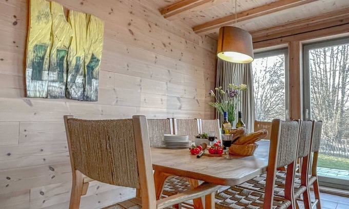 Vogelsang-Warsin Casa | TraumHaff Acogedor chalet costero completamente de madera de alerce con chimenea y sauna Mar Báltico
