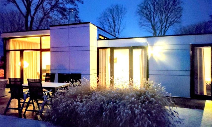 Hulshorst Chalet De Esquí | Traumhaftes Chalet Zeeduin 4 Direkt am Veluwemeer