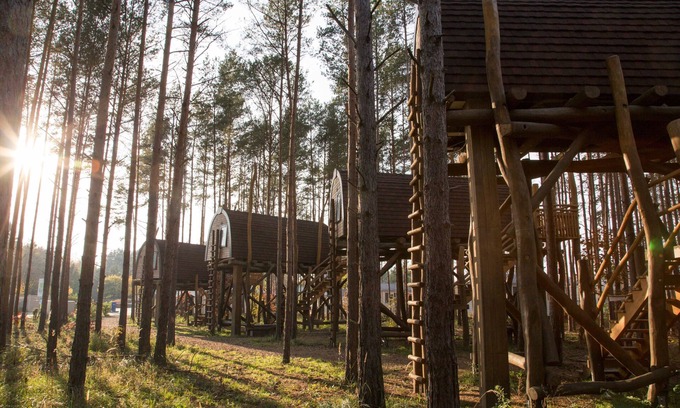 Senftenberg Cabina | Tree house for 2 people - Hafencamp Senftenberger See