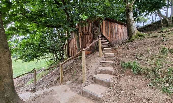 Oakford Cabaña | TREE HOUSE, pet friendly, character holiday cottage in Aberaeron