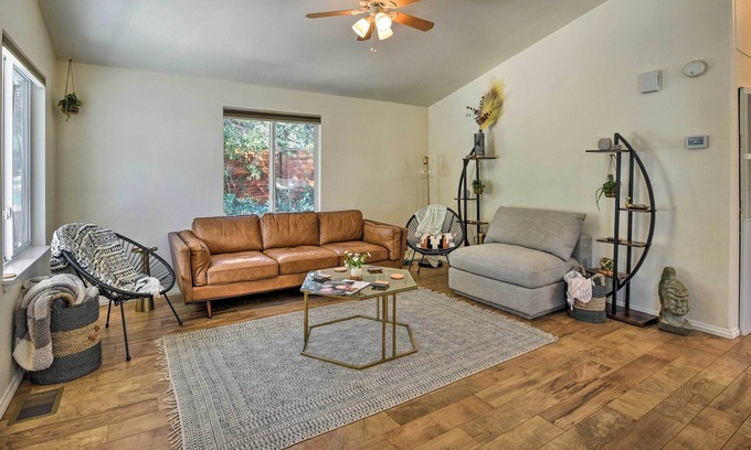 Ventura County Casa | Tree-Lined Santa Paula Home w/ Spacious Deck!