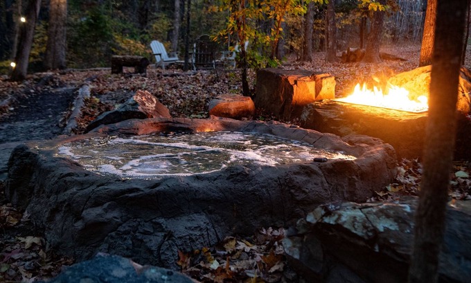 Saint Joe Chalet De Esquí | Tree Loft Rock Hot Tub Buffalo River