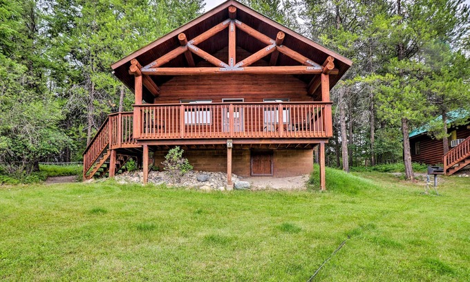 Trego Cabina | ¡NUEVO! Cabaña Trego con vistas al monte, fácil acceso al lago
