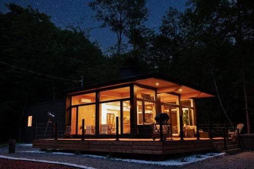 Amherst Chalet De Esquí | Tremblant Forest Spa Lac Plage Quai Privé