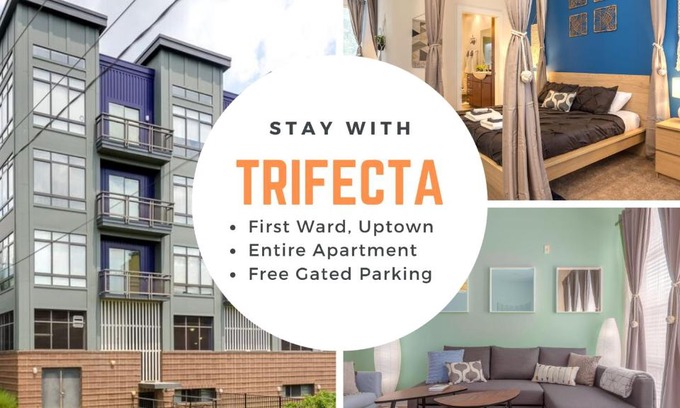 First Ward Apartamento | Trifecta 10 Min Walk to 7th St Market Superhost