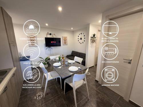 Alcamo Marina Apartamento | Trilocale a pochi passi dalla spiaggia con terrazza
