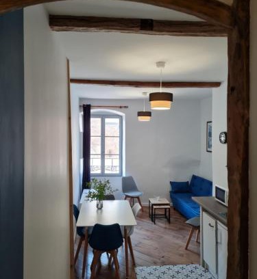 Foix Apartamento | Triplex avec vue sur place du centre historique.