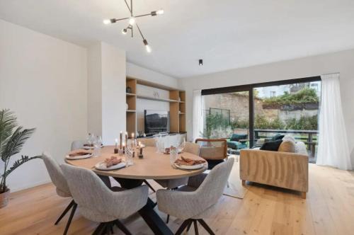 Knokke Apartamento | Triton luxe gelijkvloers appartement met tuin en gratis garage