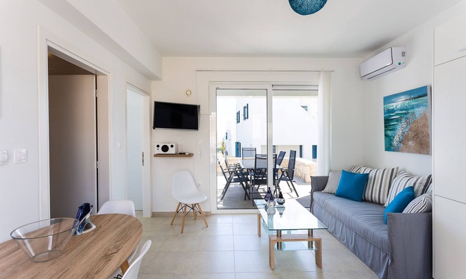 Kavros Casa | Triton Sea View-casa de 2 dormitorios cerca de la playa de arena
