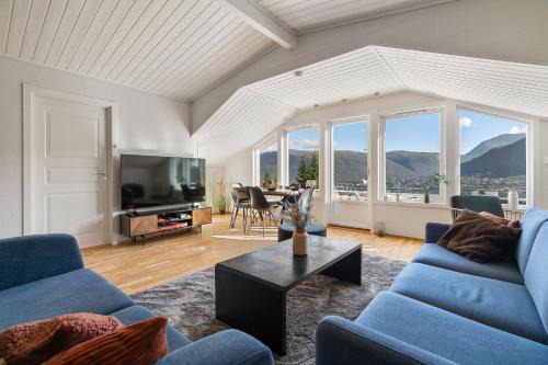 Tromso Apartamento | Tromsø Terrace - Top floor apartment with amazing views