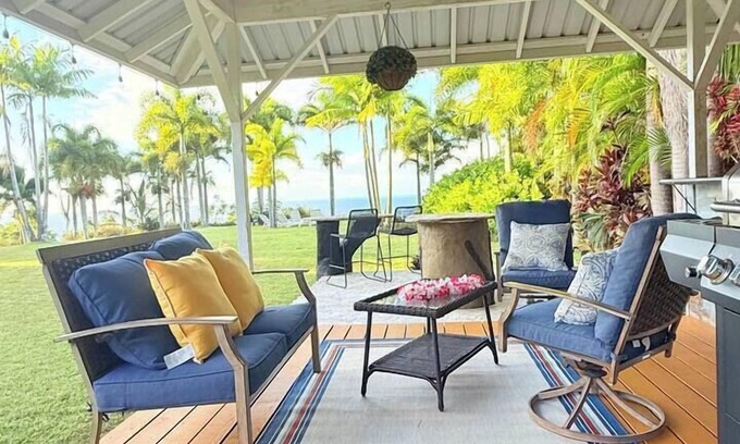 Hakalau Apartamento | Tropical 1BR Hideaway w/Balcony near surf Beaches