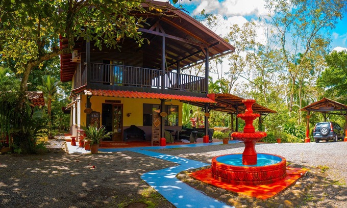 Penjamo Cabina | Tropical Cabin Near La Fortuna – Private Pool & BBQ Oasis