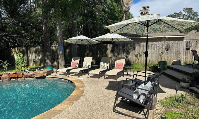 Kingwood Casa | Tropical oasis in the heart of the living forest! Kingwood TX