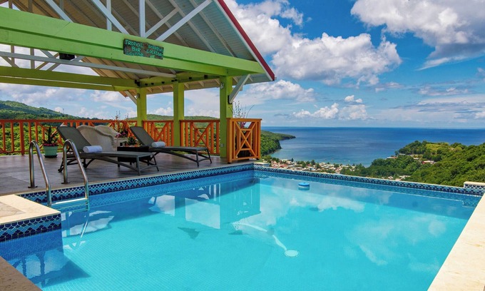 Anse La Raye Casa | Tropical Paradise View
