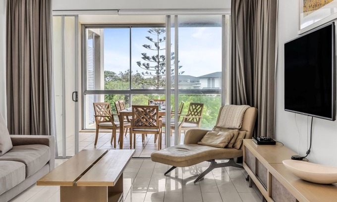Kingscliff Apartamento | Tropical Park View Retreat 3BR Bali Resort in Kingscliff (1210)