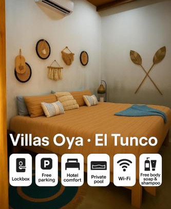 La Libertad Casa | Tropical Villa with Private Pool Just Minutes from El Tunco Villa Oya #2 Boho Chic Escape, El Tunco, Surf Yoga