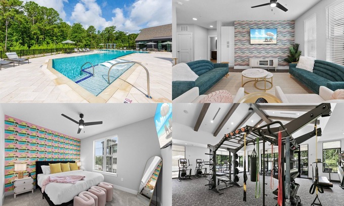 Deerwood Apartamento | Tropics Getaway: Dual 2BR/2BA Units w./ Pool & Gym