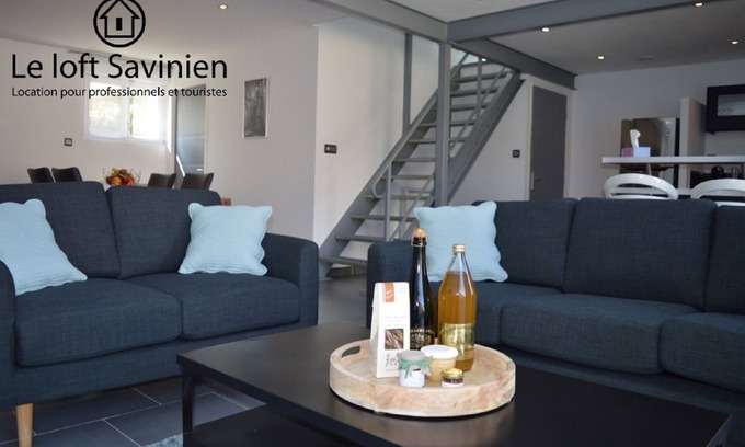 Sainte-Savine Cabaña | TROYES - Loft tranquilo con terraza