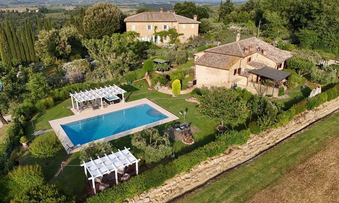 San Gimignano Villa | Villa La Francigena acogedora villa toscana en las colinas de San Gimignano