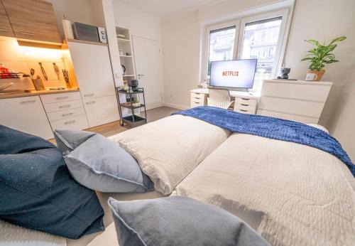 Dortmund Apartamento | TRUTH Loft - Küche, Internet, Modern, Top Anbindung
