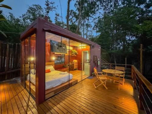 Mairipora Cabina | Tucano - Deck Tiny House