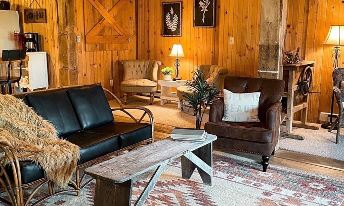 Fairborn Casa | Tucked beneath our historic 1895 German bank barn, is the Bunkhouse!